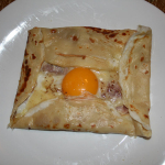 Egg and Bacon Crepes